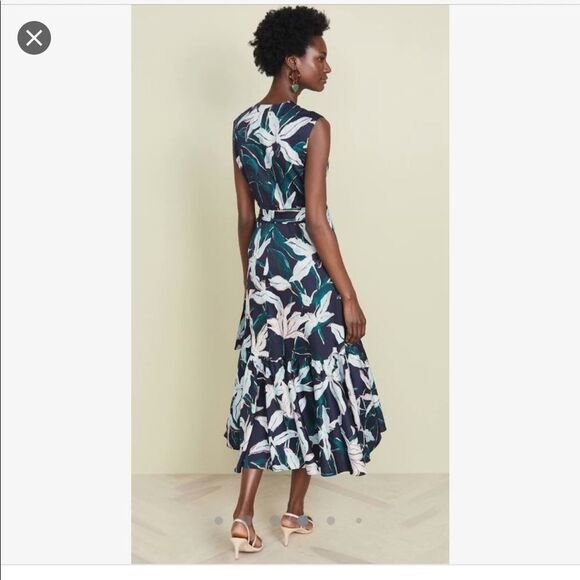 Tory Burch cotton wrap dress. - Picture 4 of 7